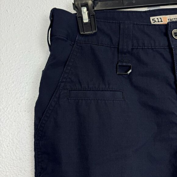 5.11 Tactical Taclite Ripstop Cargo Shorts Size 30 Blue Canvas Workwear Outdoor - Picture 2 of 7